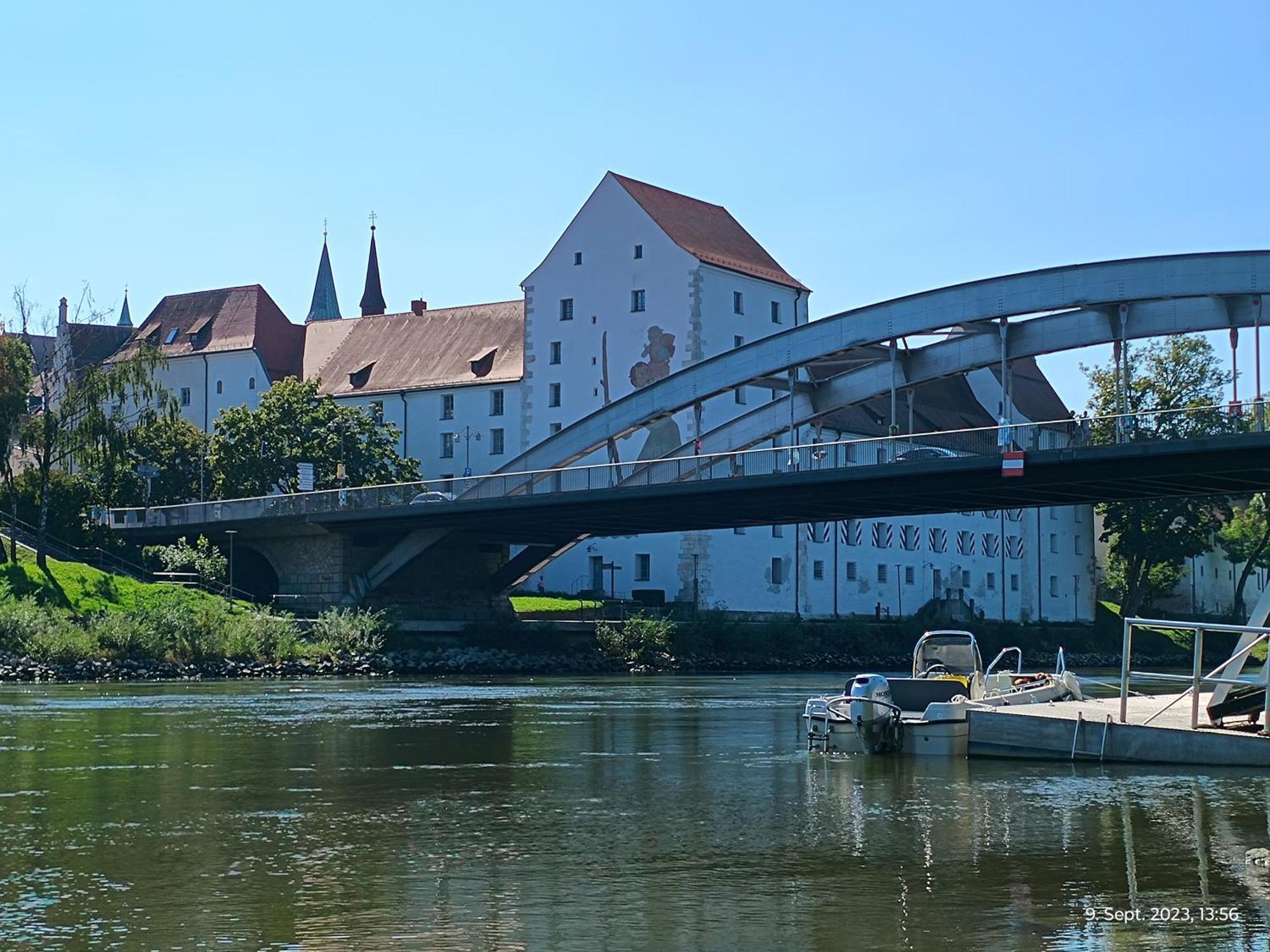 G.A.D.D Ferienwohnung/Glueck An Der Donau اشتراوبينغ المظهر الخارجي الصورة