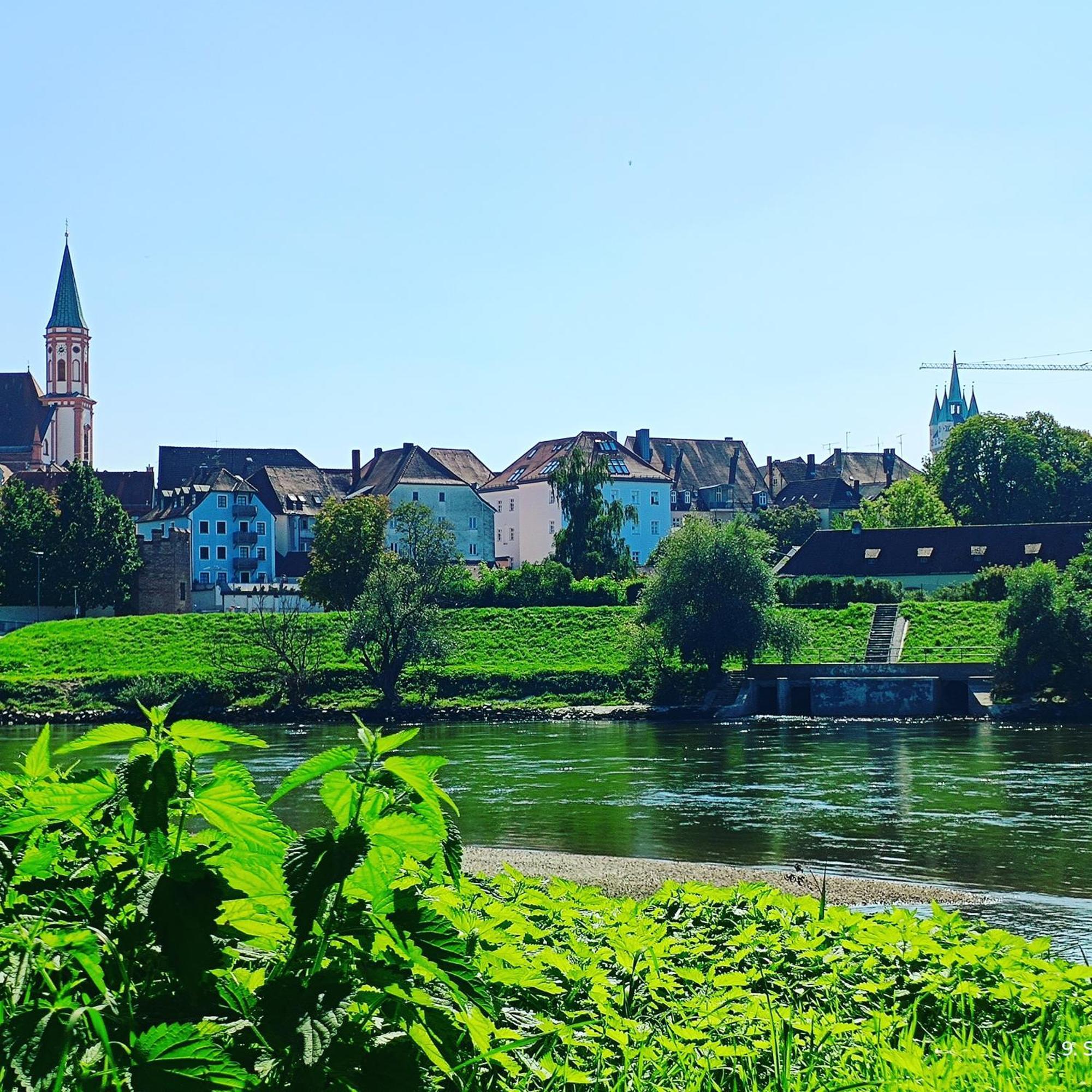 G.A.D.D Ferienwohnung/Glueck An Der Donau اشتراوبينغ المظهر الخارجي الصورة