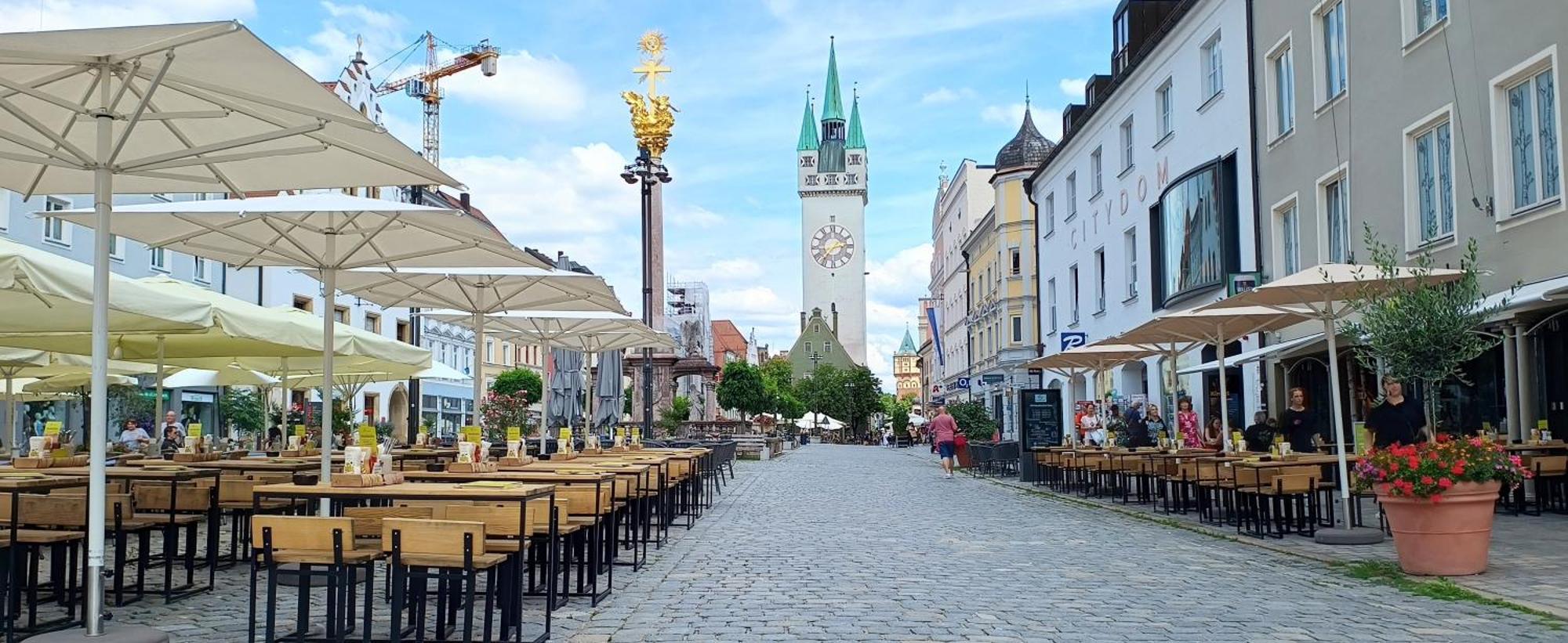 G.A.D.D Ferienwohnung/Glueck An Der Donau اشتراوبينغ المظهر الخارجي الصورة
